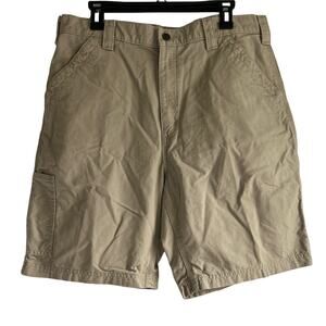 Carhartt Men’s‎ Size 36 Loose Fit Utility Tan Cargo Shorts